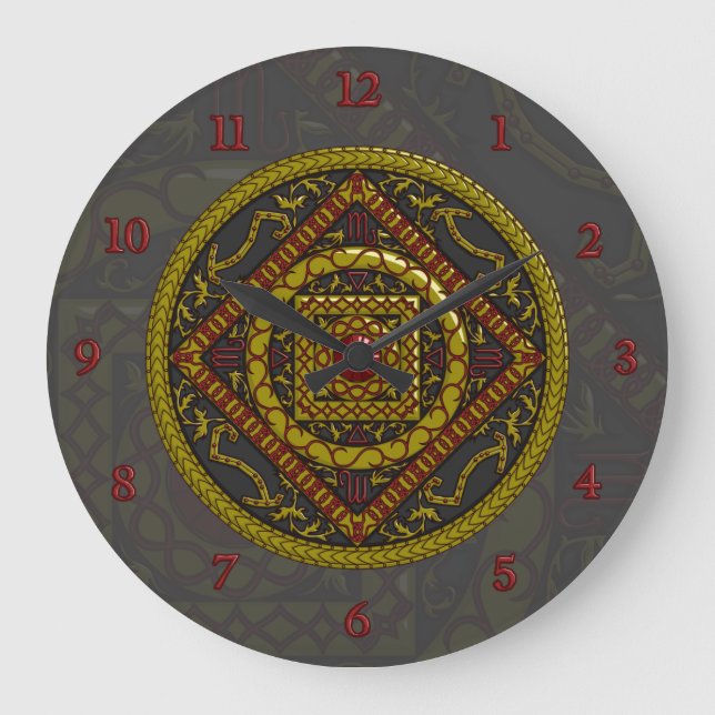 Horloge Scorpio Mandala (Recto)
