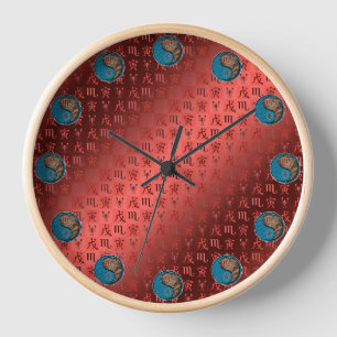 Horloge Scorpion & Tigre de Terre