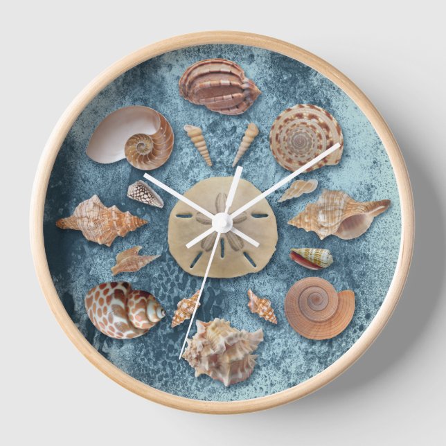 Horloge Seashells Collection Mandala (Recto)