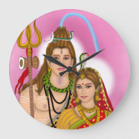 Horloge Shiva Parvati