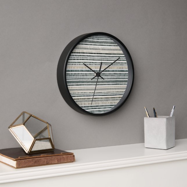 Horloge simple à bande Boho (Bureau)