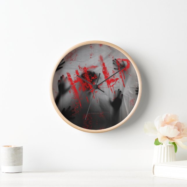 Horloge SlipperyJoe's Happy Halloween (Maison)