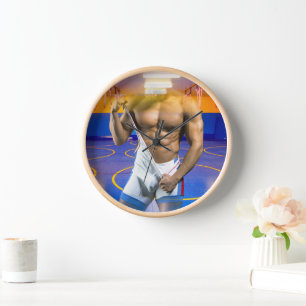 Horloge SlipperyJoe's Homme six-pack lutte singlet gym b