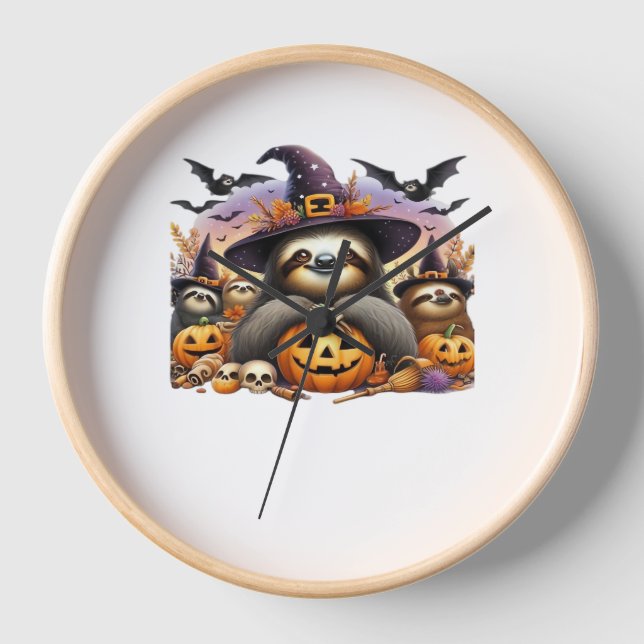 Horloge Sloth Belle paresse Classic T-Shirt_2 (Recto)