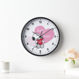 Horloge Snoopy Hugs & Kisses