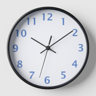 Horloge sociale simple