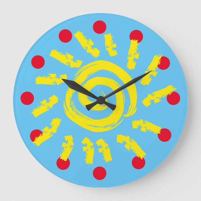 Horloge solaire des couleurs primaires (Recto)