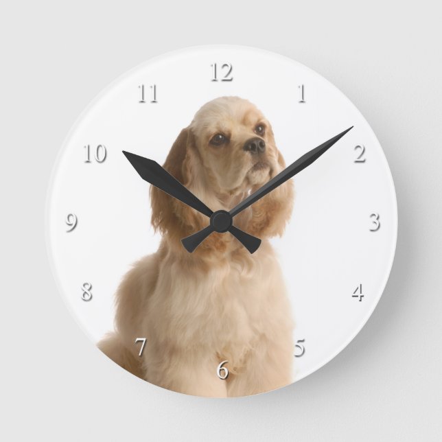 Horloge Spaniel Cocker (Recto)