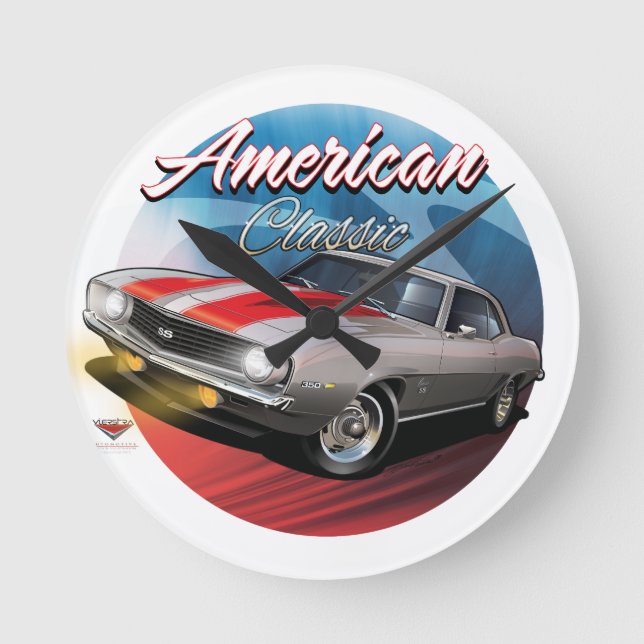 Horloge SS Camaro 1968 (Recto)