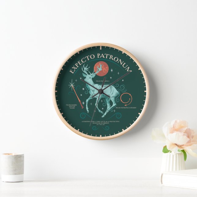 Horloge Stag Expecto Patronum Graphic (Maison)