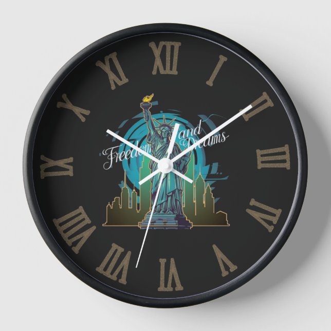 Horloge Statue of Liberty (Recto)