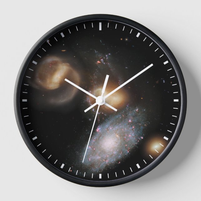 Horloge Stephan's Quintet Galaxies (Recto)
