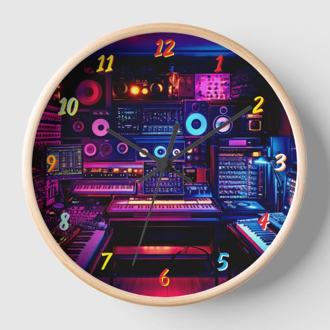Horloge Studio de musique (Recto)