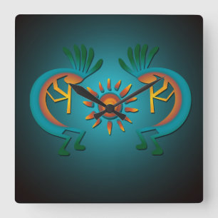 Horloge sud-ouest Kokopelli
