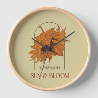 Horloge Sun & Bloom