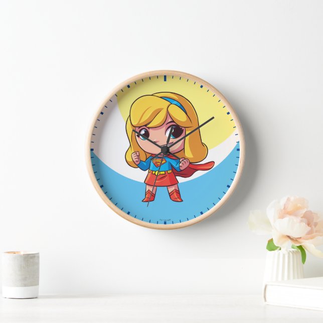 Horloge Supergirl "L'avenir est féminin" (Maison)