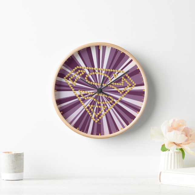 Horloge Supergirl Studded S-Shield (Maison)