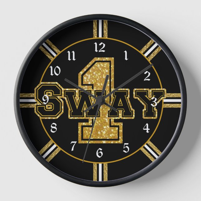 Horloge Sway 1 de hockey de Boston (Recto)
