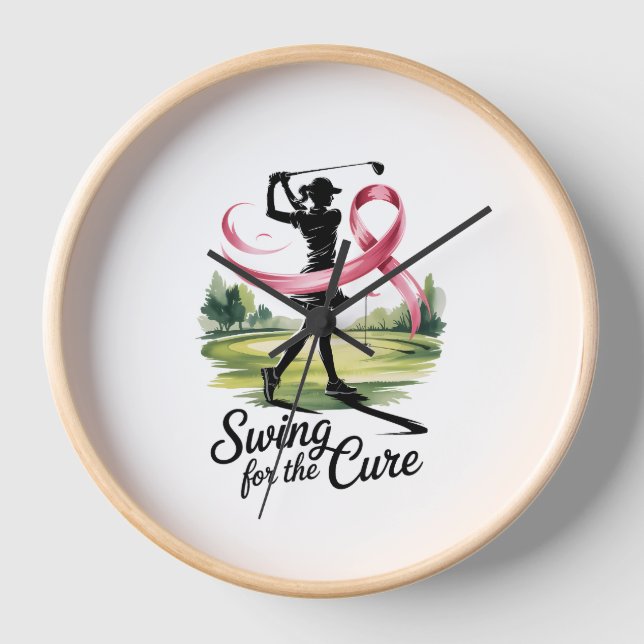 Horloge Swing for the Cure Golf Breast Cancer (Recto)