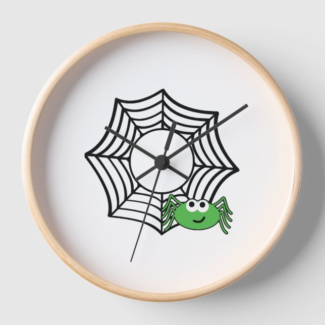 Horloge T-shirts Spider halloween halloween (Recto)