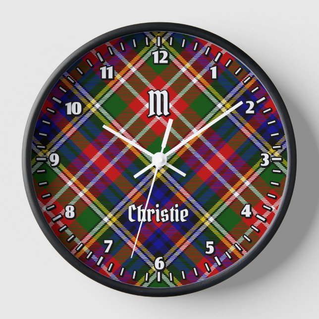Horloge Tartan du clan Christie (Recto)