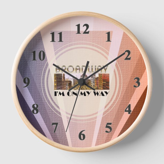 Horloge TEE Broadway Star (Recto)