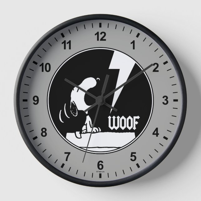 Horloge Tee - shirt | Snoopy Howling (Recto)