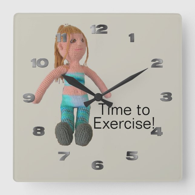 Horloge - Temps d'exercice (Recto)