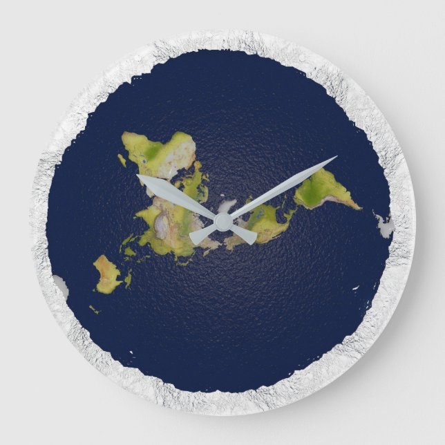 Horloge Terre plate (Recto)