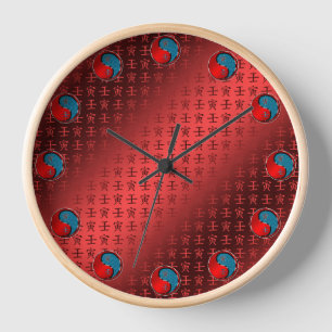 Horloge Tigre d'eau
