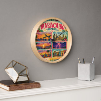 Horloge Timbre Venezuela Maracaibo État Zulia Tropical Tr