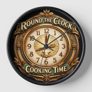 Horloge Titre du produit cuisson à toute heure de qualité