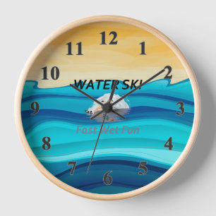 Horloge TOP Water Ski