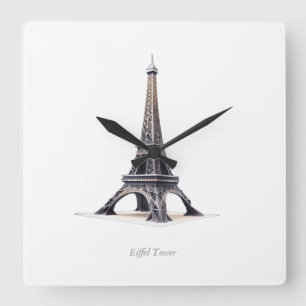 Horloge Tour Eiffel Paris France