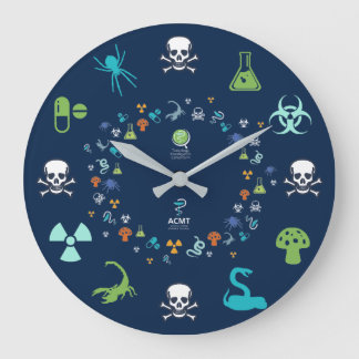 Horloge ToxIC/ACMT - Design bleu foncé 3