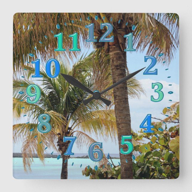 Horloge tropicale de l'île (Recto)