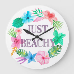 Horloge tropicale pour Beach House Florida Home