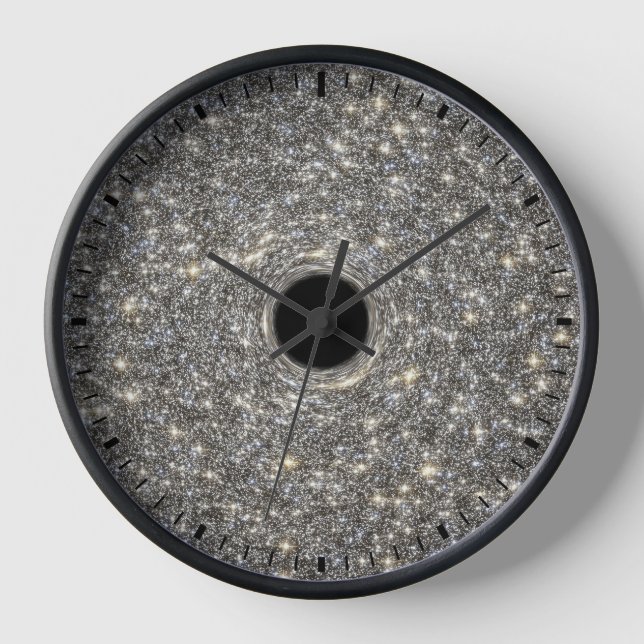 Horloge Trou Noir Supermassif Au Milieu D'Une Galaxie. (Recto)