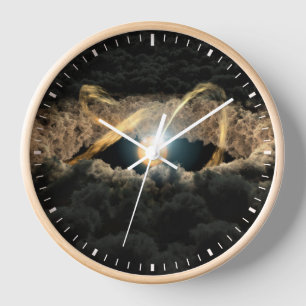 Horloge Une Étoile Entourée D'Un Disque Protoplanétaire