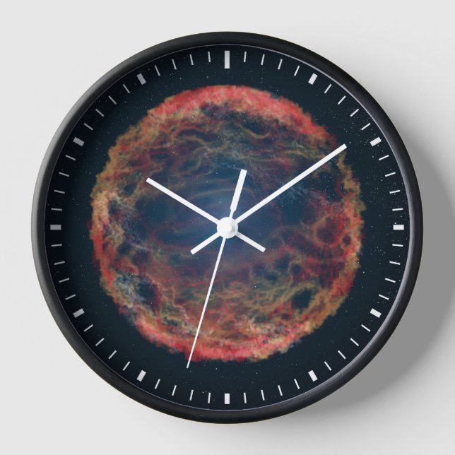 Horloge Une Impression Artiste De Supernova 1993j. (Recto)