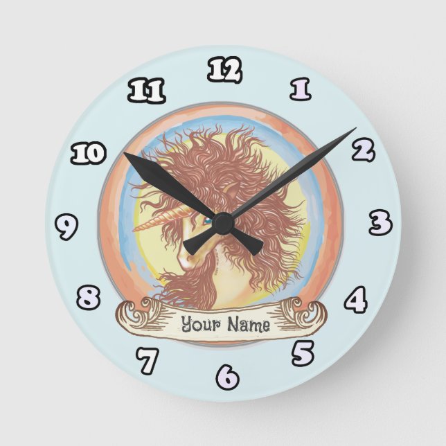 Horloge Unicorn Imaginaire (Recto)