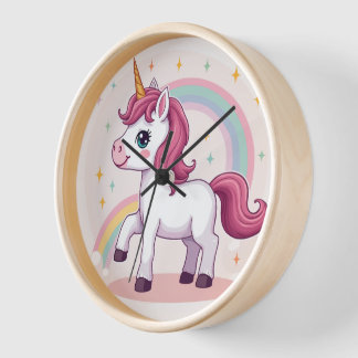 Horloge Unicorne