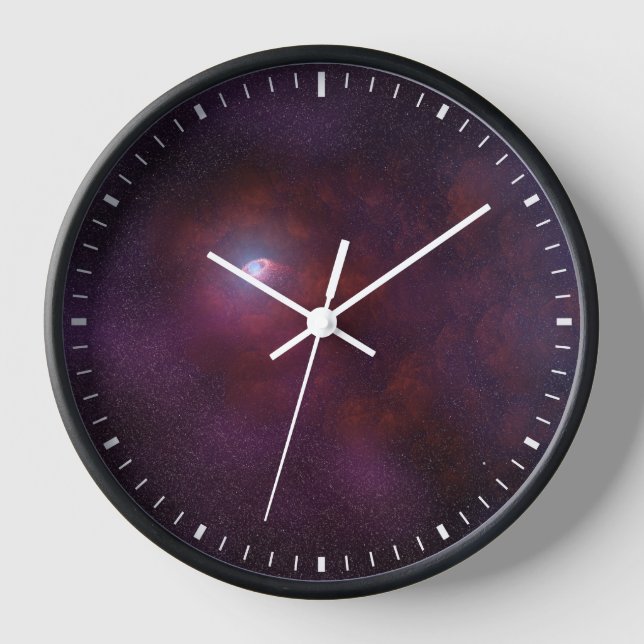 Horloge Vent Pulsar D'Une Étoile Neutron. (Recto)