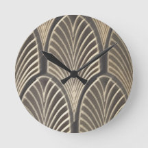 Horloge Ventilateur Art Déco