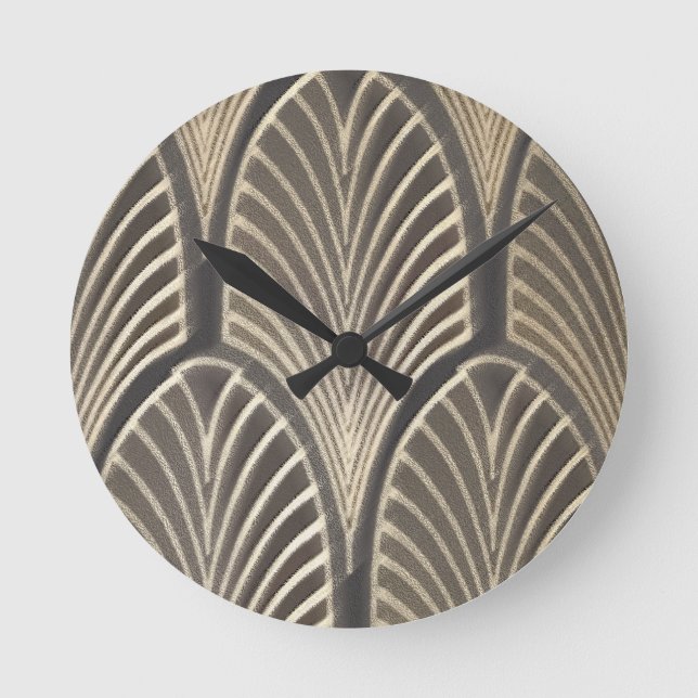 Horloge Ventilateur Art Déco (Recto)