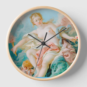 Horloge Vénus sur les vagues par François Boucher