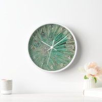 Verre d'art Bijou riche Parties scintillant Turquo