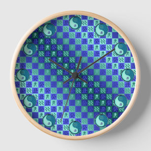 Horloge Verseau & Boeuf d'eau
