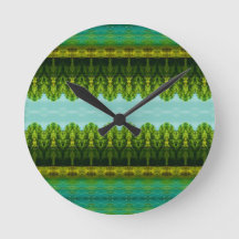 Horloge Vibrante Avec Vert Lime