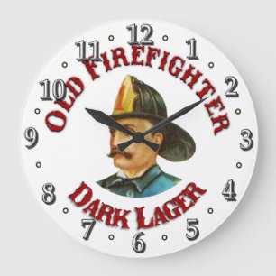 Horloge Victorian Old Firefighter Dark Lager